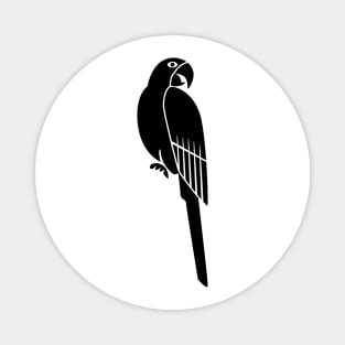 Parrot Silhouette Magnet